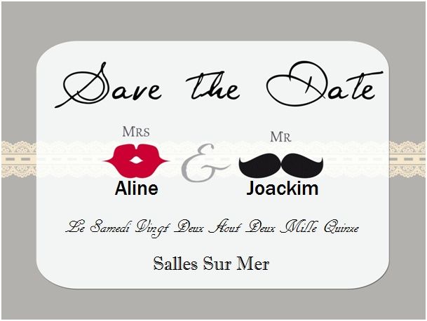 save the date