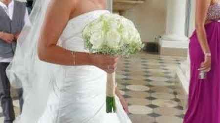 bouquet de rose blanches