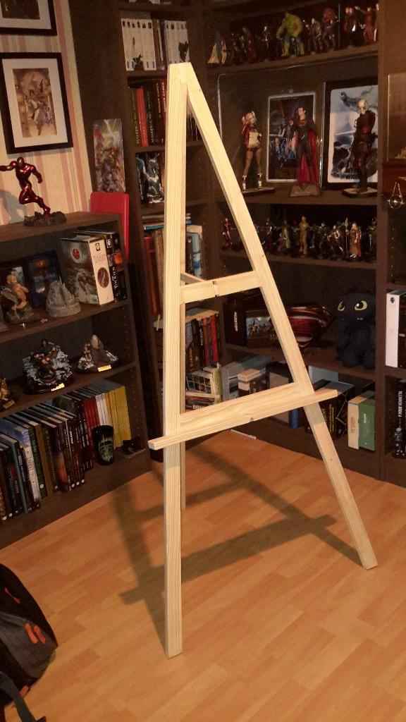 Le chevalet pour le plan de tables