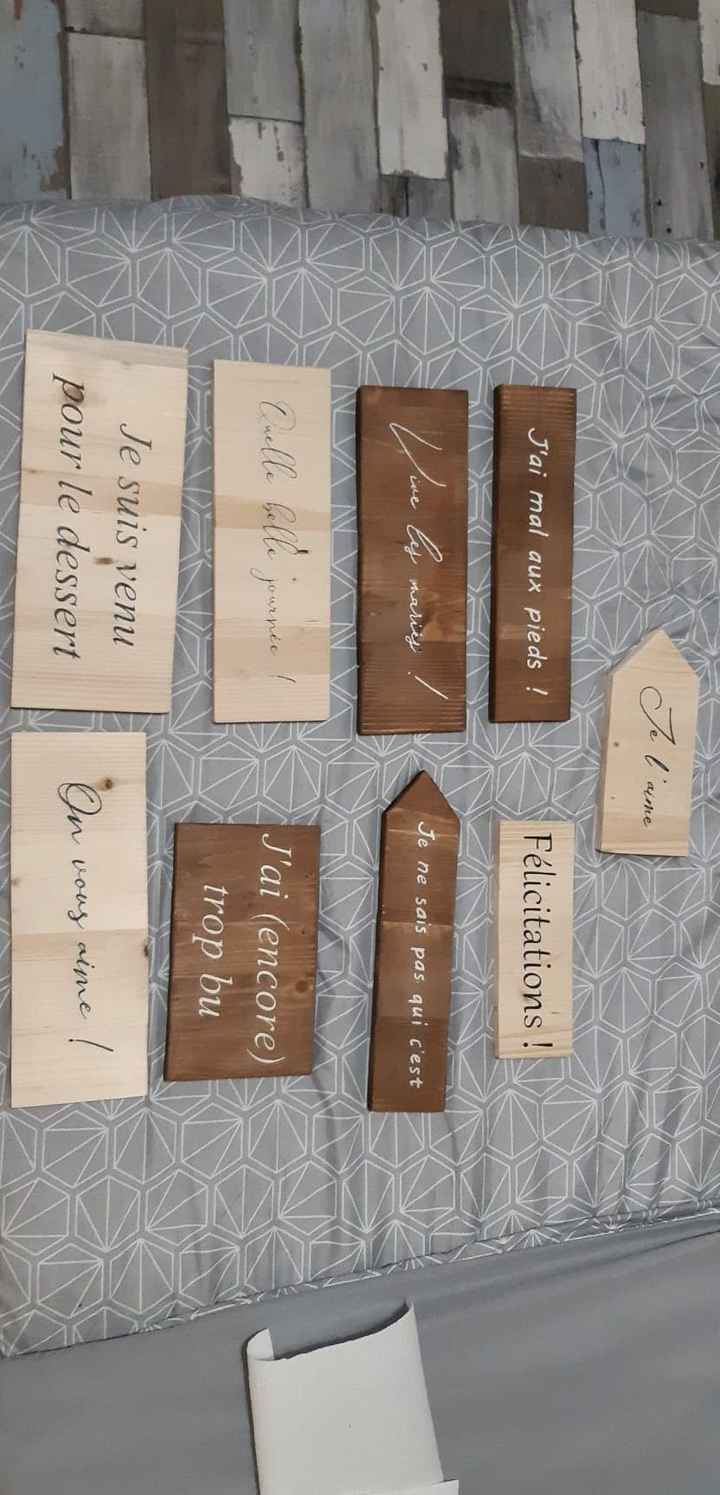 Pancarte pour les photobooths