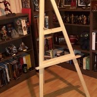 Le chevalet pour le plan de tables