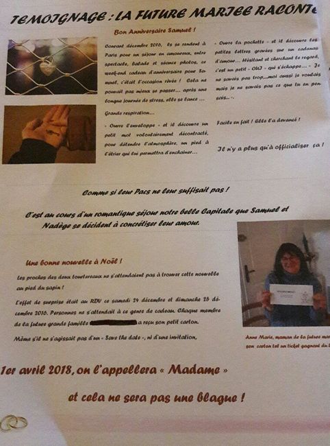 Mes demandes de temoins - 2
