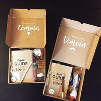 kit ou boite cadeau pour les temoins ? idees ? - 1