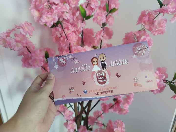 Nos faire parts 🌸🥰 - 1