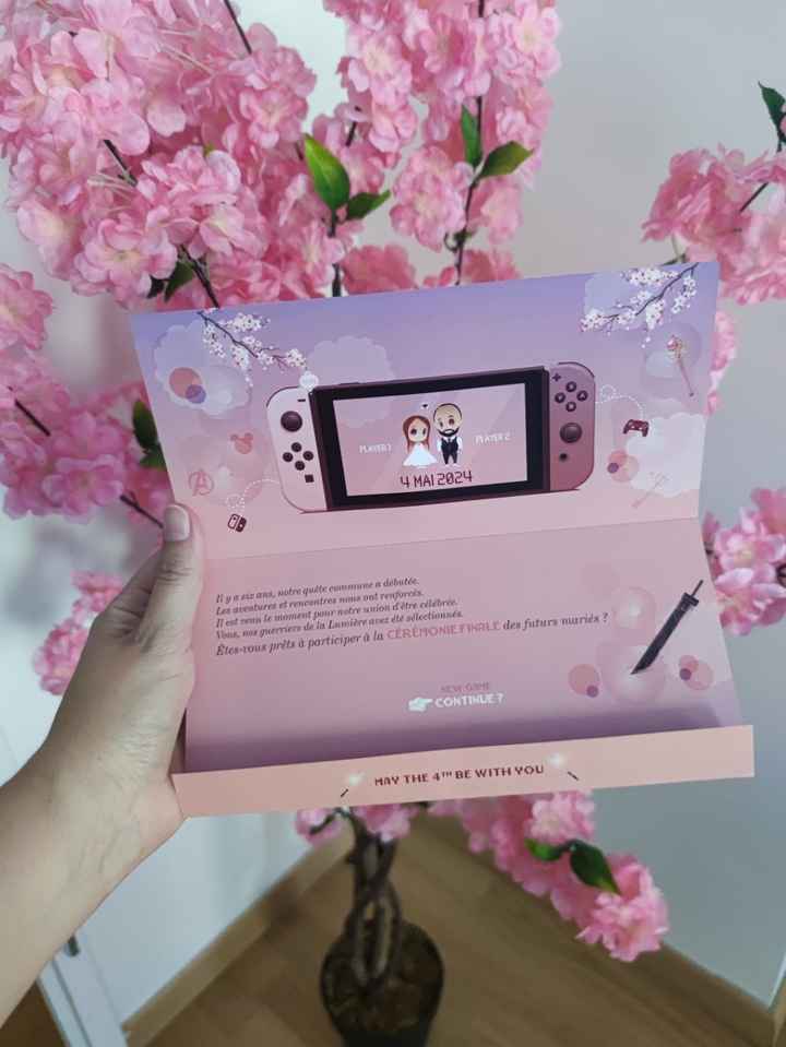 Nos faire parts 🌸🥰 - 2