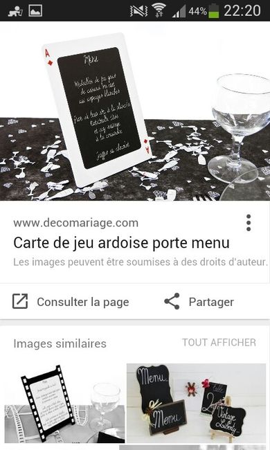 Montrez moi  vos menus :) - 1