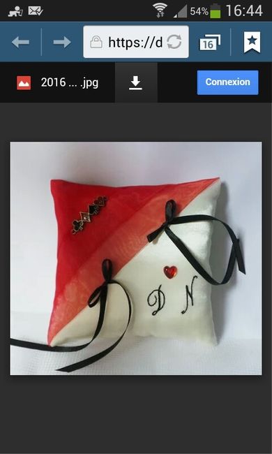 Coussin personnalisé - 1