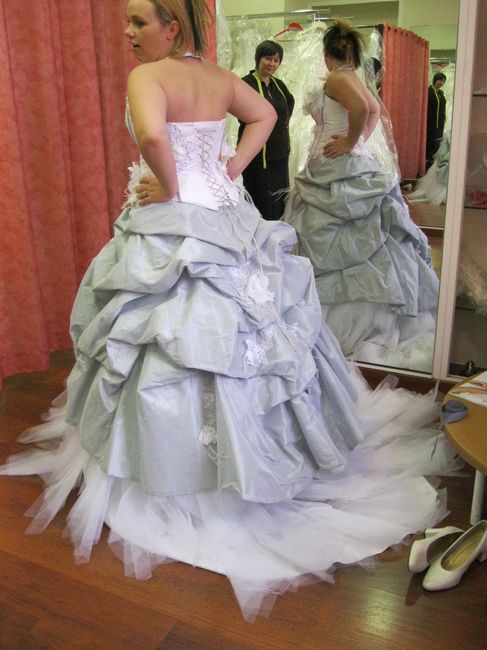 1er essayage de ma robe 