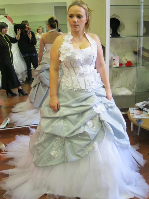 1er essayage de ma robe 