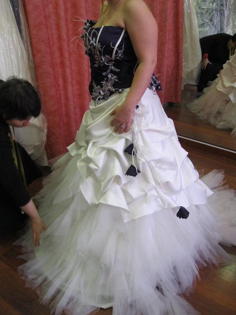 1er essayage de robe
