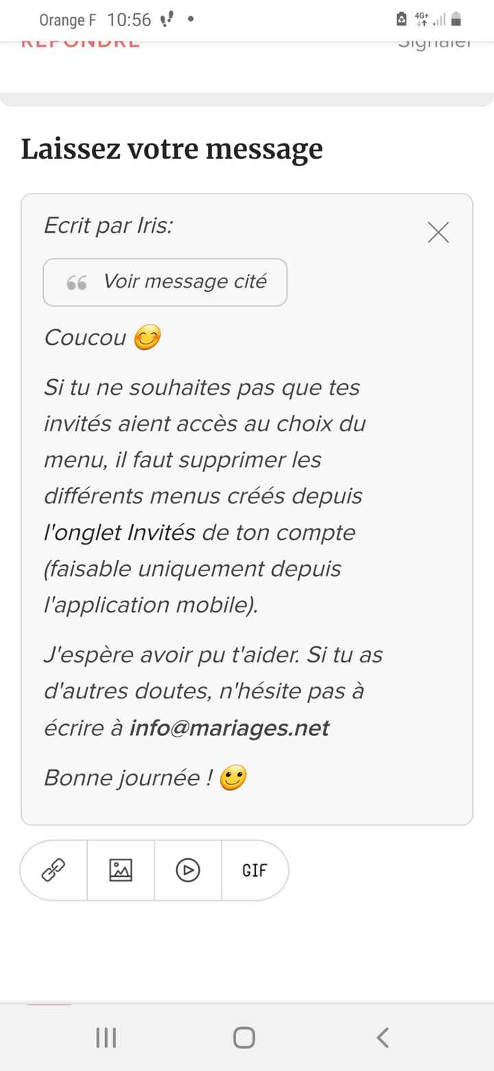 "Confirmation des invités" - 1