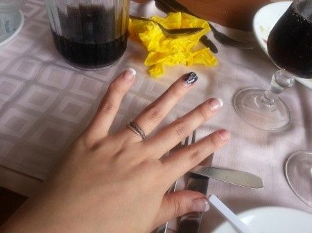 ongles de mon mariage