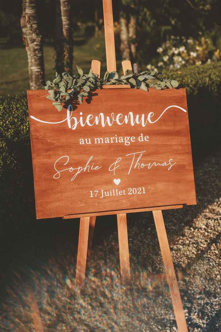Panneau de bienvenue - 1