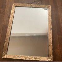 Miroir bombe or pour Tableau de bienvenu