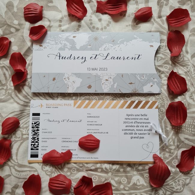 Faire part choisis 😁👌🏻 1