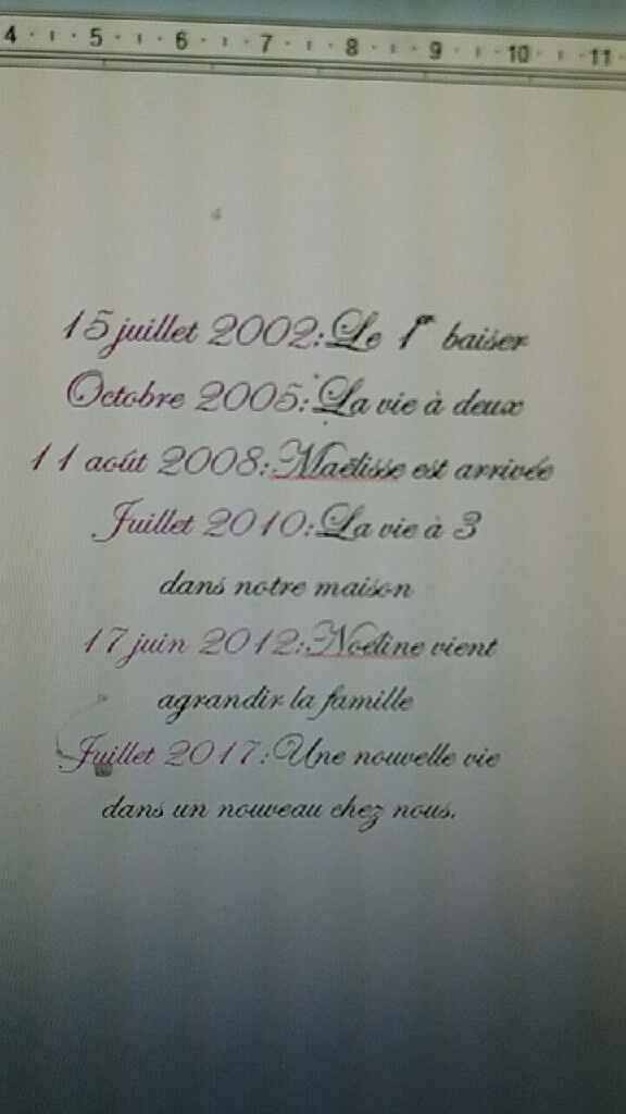  Textes faire part - 1