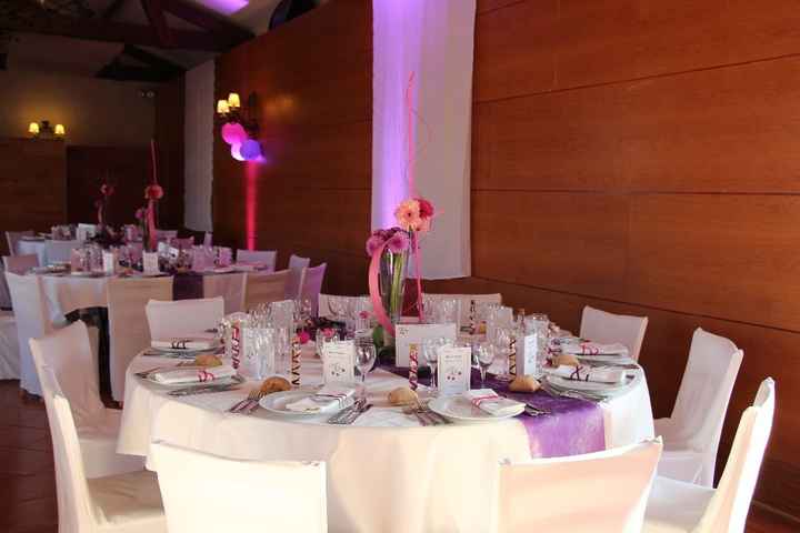 Décoration de table fait par moi même