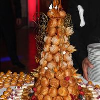 Pièce montée et buffet de desserts