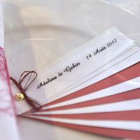 Mariage civil -Thème Rouge bordeaux / blanc - 3