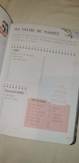 Bullet journal - Mariage 3