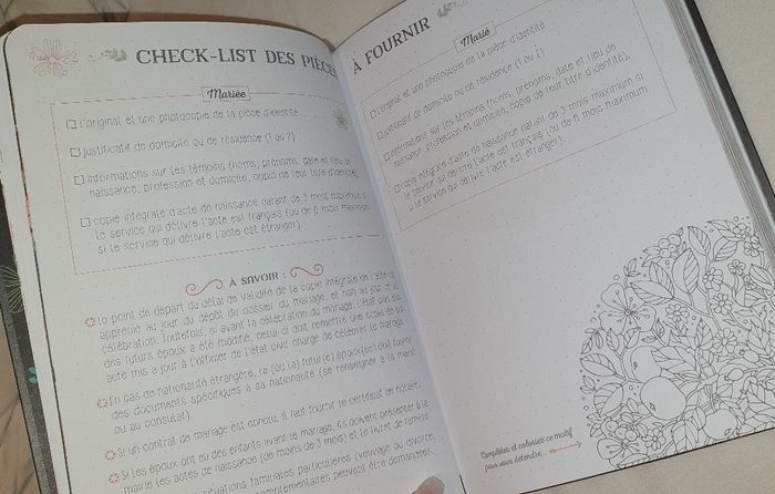 Bullet journal - Mariage 4