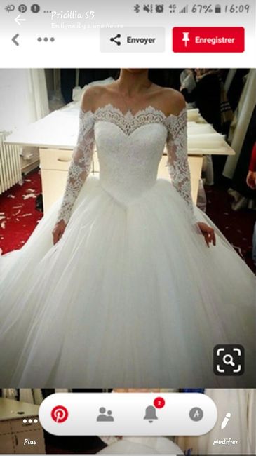 La coupe de ma robe de mariée sera _______ 3