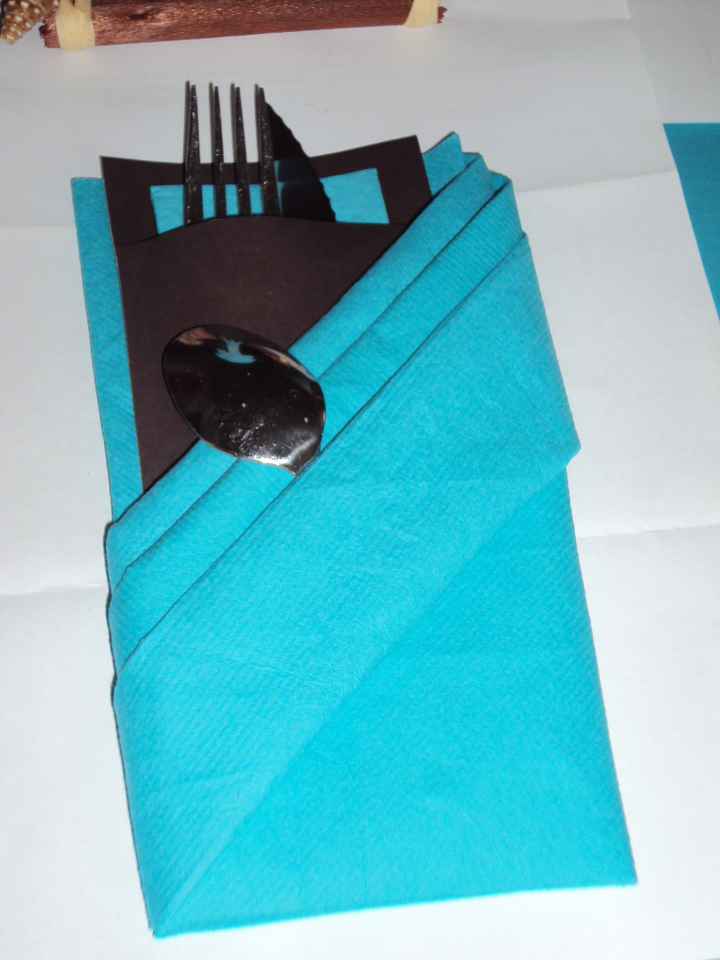 pliage de serviette