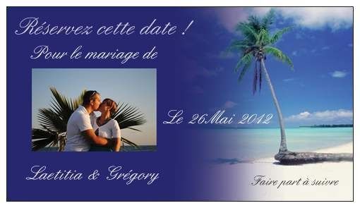 save the date