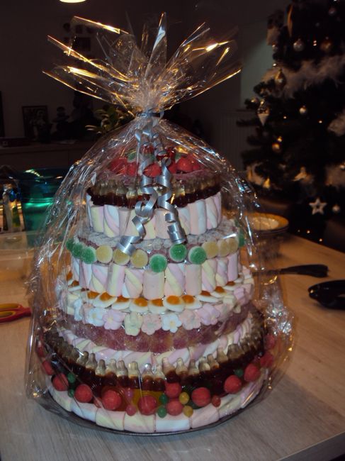 gateau de bonbon