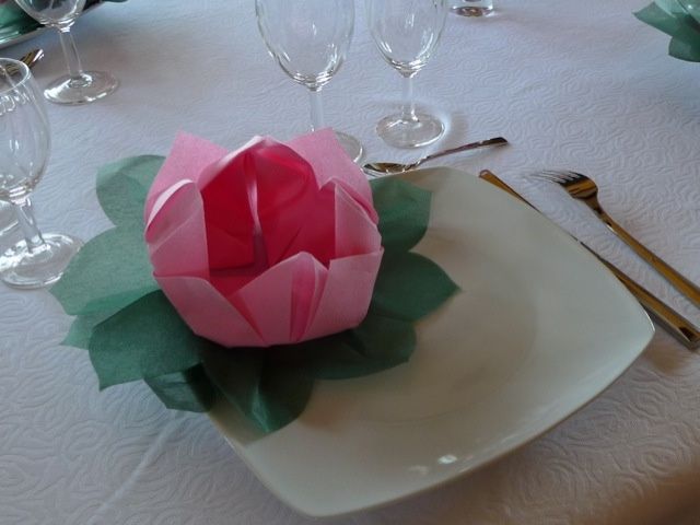 pliage de serviette