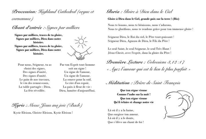 5 conseils pour réaliser un livret de messe parfait 📔 - 3
