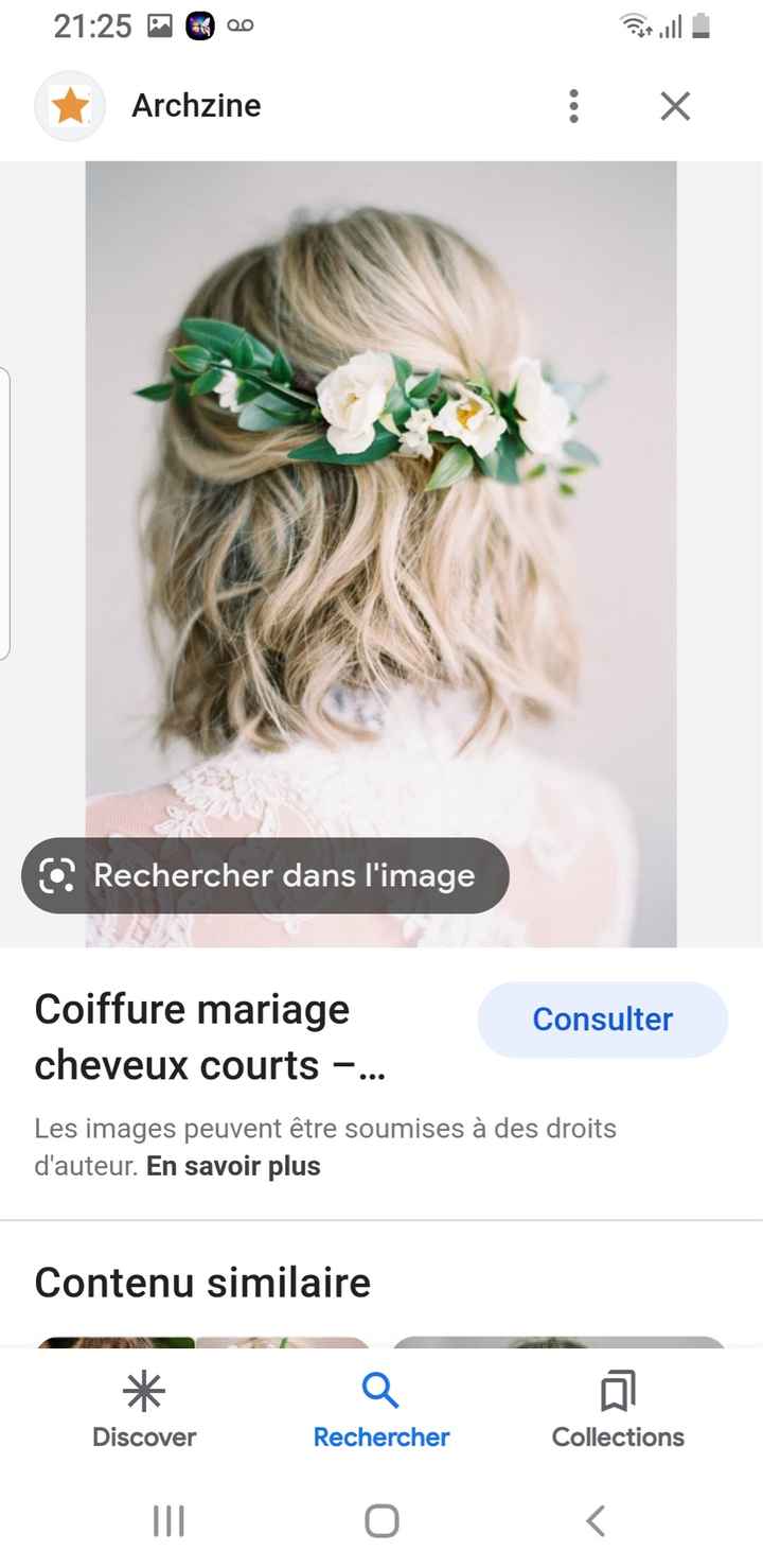 Coiffure mariée - 1