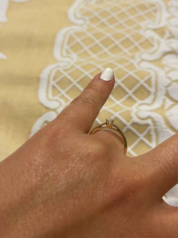 Doute sur la taille de la bague de fiançailles - 4