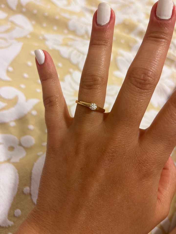 Doute sur la taille de la bague de fiançailles - 6