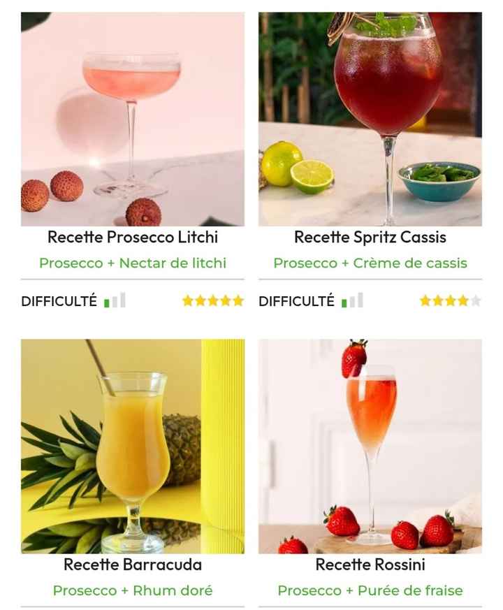 Cocktails des mariés 🍹 - 3