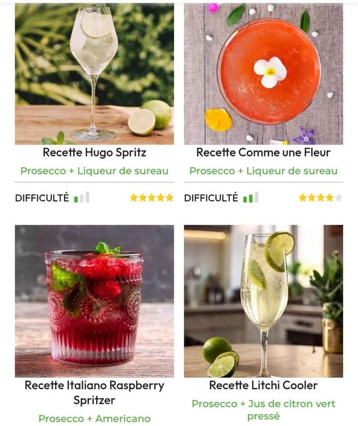 Cocktails des mariés 🍹 - 4