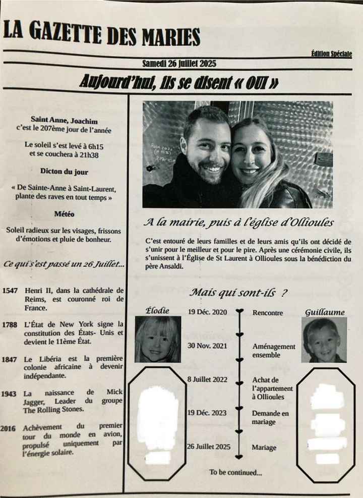 Préparatifs J- 2 mois 😁 - 2