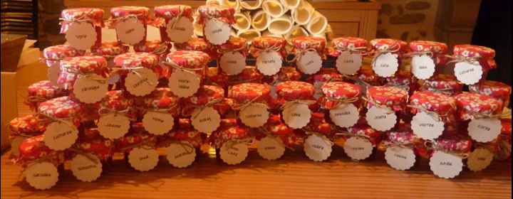 Mini pots de confitures