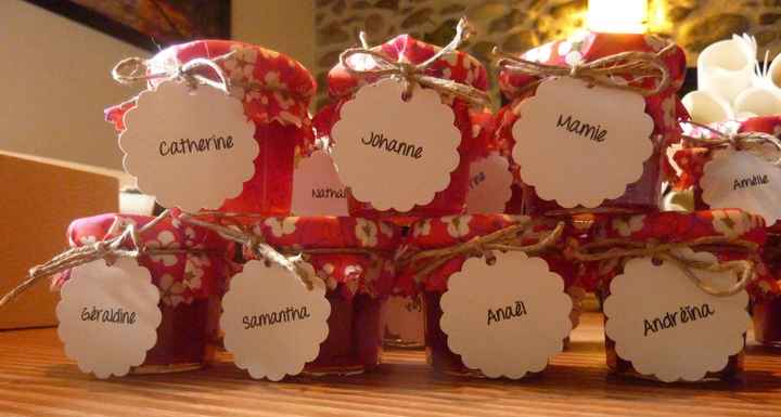 Mini pots de confiture