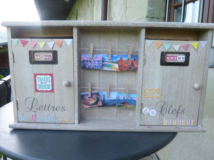 Urne en bois