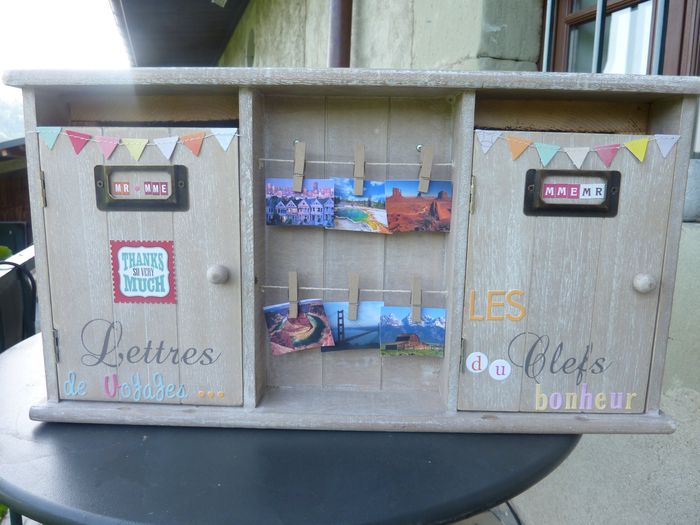 Urne en bois