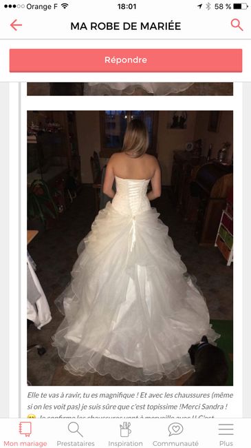Combien de temps avant le mariage pour l'achat robe de mariée - 1