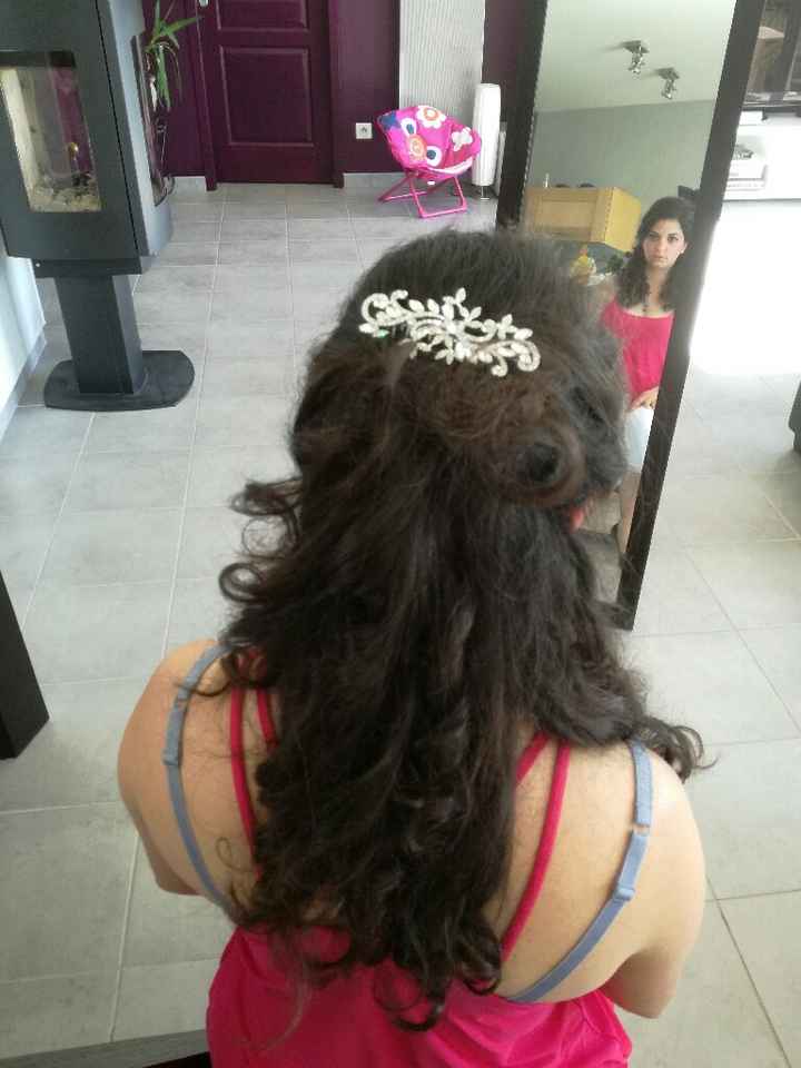 Essai maquillage et coiffure et pas satisfaite 😢 - 2