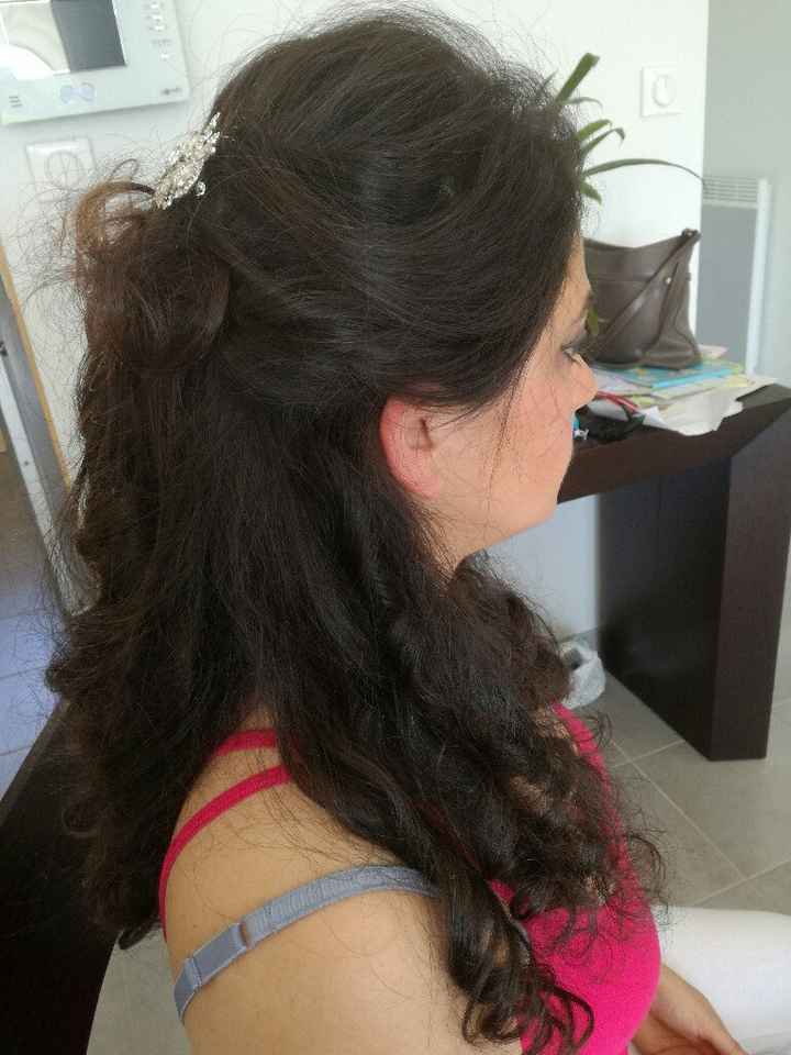 Essai maquillage et coiffure et pas satisfaite 😢 - 4