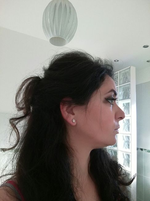 Essai maquillage et coiffure et pas satisfaite 😢 - 3