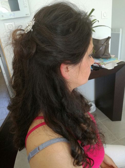 Essai maquillage et coiffure et pas satisfaite 😢 - 4