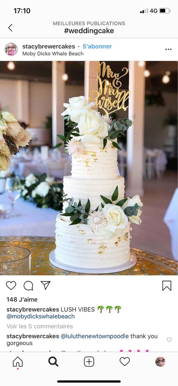 Parlons de notre gateaux de mariage 👰🏼 - 1