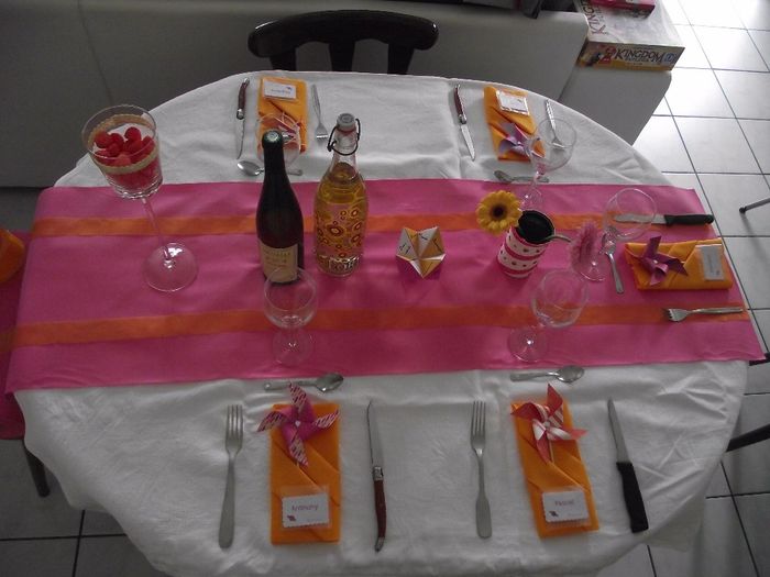 Essai déco de table 2