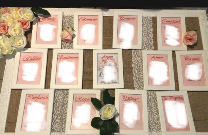 Diy  plan de table ;) - 1