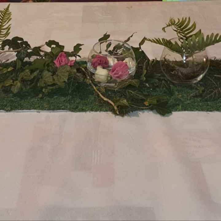 Première essai de table thème forêt enchantée - 1